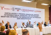 Gobierno de Reynosa sensible e incluyente instaló Sistema Intersectorial Municipal de Protección y Gestión Integral de Derechos de Personas con Discapacidad