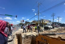 Supervisó Gerente General obras de mejora de distribución de agua