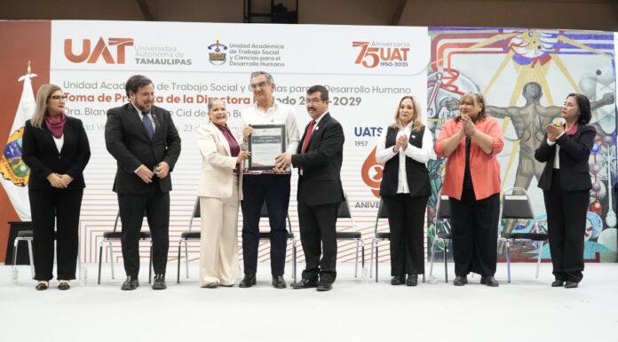 Destaca gobernador compromiso de la UAT con el bienestar social de Tamaulipas