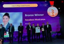 Obtiene Refinería Olmeca tercer lugar en el Premio Internacional a la Excelencia en Proyectos 2025