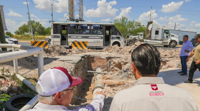 Sustitución de tubería en Reynosa
