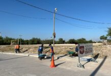 Refuerza Gobierno de Reynosa actividades de mantenimiento de la vía pública