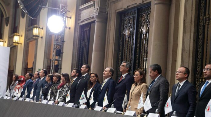 Participa Américo Villarreal en Consejo Nacional de Seguridad Pública