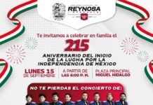 ¡Reynosa vive el orgullo mexicano!
