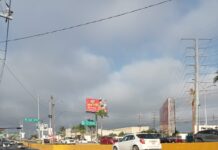 Mantenimiento y limpieza en avenidas principales en Reynosa