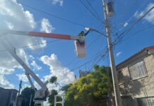 Mejora Gobierno de Reynosa alumbrado público en la colonia La Cima