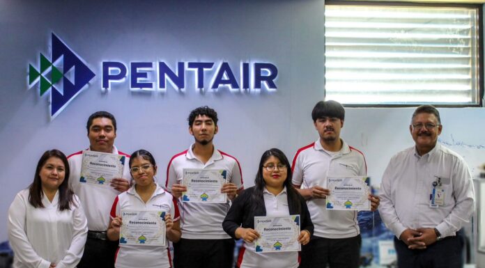 Pentair impulsa talento universitario con concurso de mejora continua