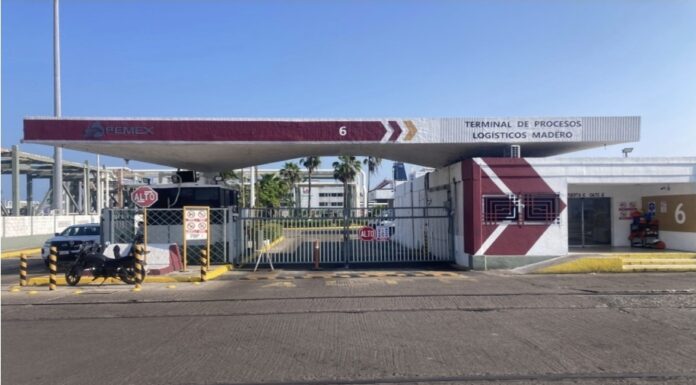 Prepara Terminal Marítima Madero simulacro de emergencia mayor en muelle 3 de la TASP de Petróleos Mexicanos