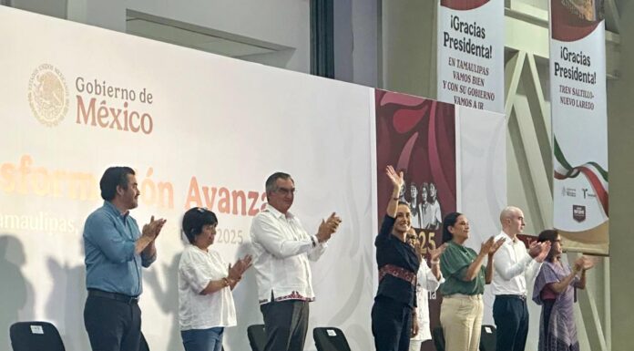 Reconoce rector de la UAT el apoyo de Claudia Sheinbaum a Tamaulipas