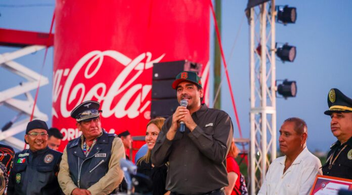 Recibió Alcalde Carlos Peña Ortiz a visitantes del «Moto Fest Internacional Reynosa 2025»