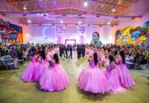 Festejó Alcalde de Reynosa a 82 jóvenes y señoritas en «Mis Quince»