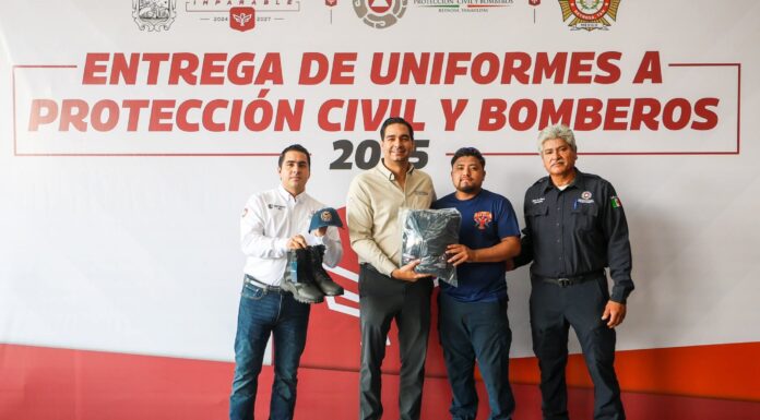 Fortalece Carlos Peña Ortiz integridad de la población ante siniestros a través de Protección Civil