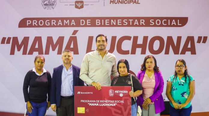 Mamá Luchona» beneficia a madres reynosenses pero deben exigir su derecho: Carlos Peña Ortiz