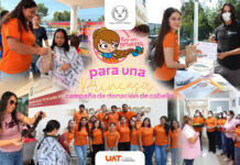 Realiza la UAT jornada de donación de cabello en apoyo a pacientes oncológicos