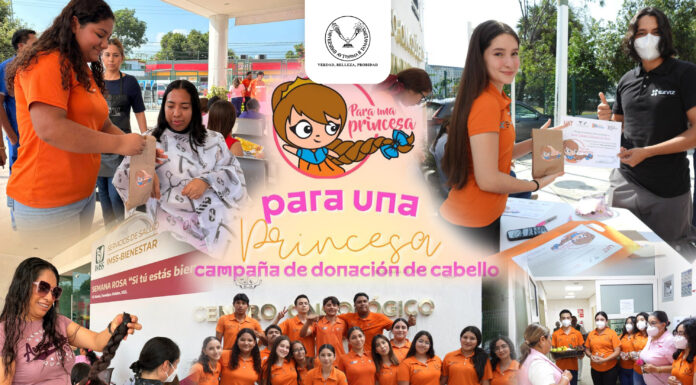Realiza la UAT jornada de donación de cabello en apoyo a pacientes oncológicos