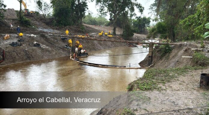 |Mantiene Pemex vigilancia permanente en zona norte de Veracruz por afectaciones de recientes lluvias