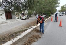 Cumple Servicios Públicos con mantenimiento y saneamiento de Reynosa