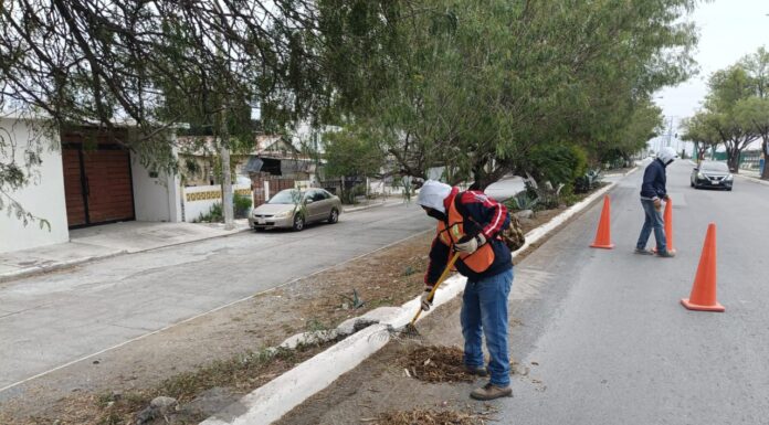 Cumple Servicios Públicos con mantenimiento y saneamiento de Reynosa