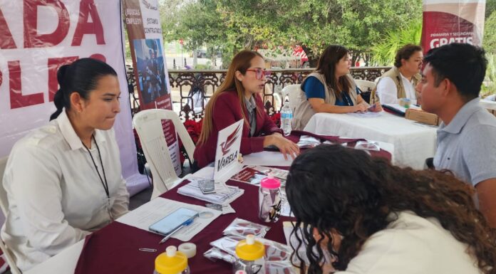 Ofrece Jornada de Empleo vacantes, hoy jueves en la plaza principal de Reynosa