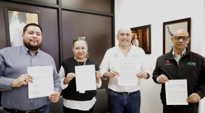 Impulsa UTTN formación profesional mediante nueva alianza estratégica empresarial