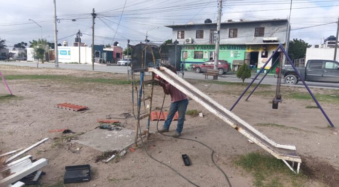 Embellece Gobierno del Alcalde Carlos Peña Ortiz plazas públicas de Reynosa