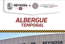 Ofrece Alcalde Carlos Peña Ortiz Albergue Temporal en Polideportivo Reynosa