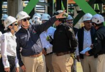 Supervisan titulares de SENER, Pemex y CFE montaje del reactor de hidrotratamiento en la Refinería de Salina Cruz