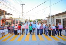 Mejora pavimentación hidráulica calidad de vida en la colonia Juárez