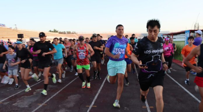 Avanza restauración de Pista Olímpica de atletismo en Reynosa