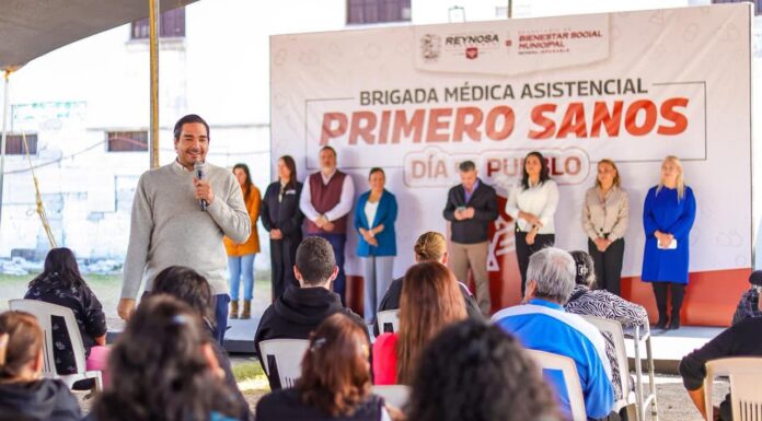 Llevó Carlos Peña Ortiz servicios de salud a la colonia Narciso Mendoza