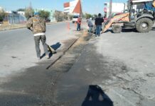 Imparable programa de rehabilitación asfáltica en Reynosa