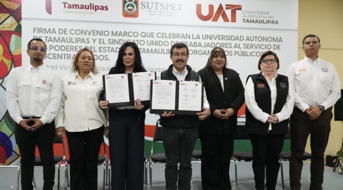 Otorgará la UAT becas a hijos de trabajadores del SUTSPET