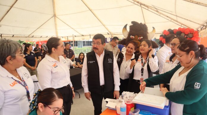 Rector de la UAT impulsa en Reynosa jornada de salud y fortalecimiento académico