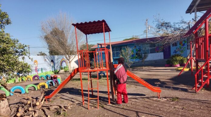 Impulsa Alcalde Carlos Peña Ortiz escuelas limpias y seguras