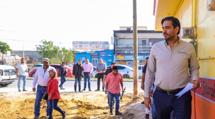 Transforma pavimentación hidráulica del Gobierno de Reynosa a la colonia Revolución Obrera