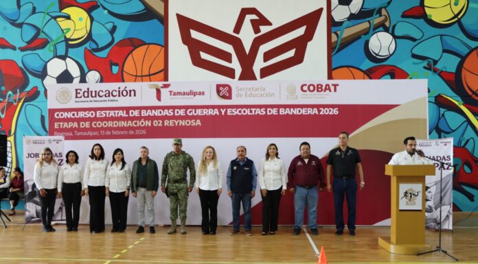 Fomenta Gobierno de Reynosa el civismo entre los planteles educativos