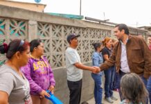 Inició el Alcalde Carlos Peña Ortiz Jornada de Limpieza Imparable en la Lázaro Cárdenas
