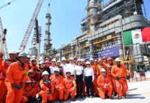 Supervisan proyecto de aprovechamiento de residuales en la refinería de Salina Cruz, Oaxaca