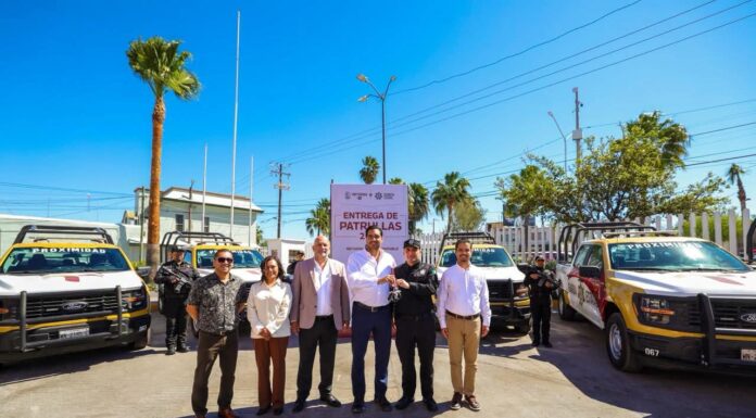 Entregó Carlos Peña Ortiz 12 Patrullas 2026 a la Policía de Proximidad-Reynosa
