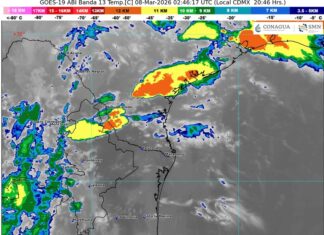 Alerta de lluvia para Reynosa