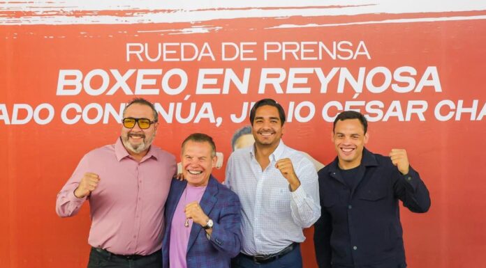 Anunció Carlos Peña Ortiz a Julio César Chávez Jr. en cartelera internacional