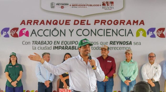 Avanza Reynosa con el Alcalde Carlos Peña Ortiz y el programa «Acción y Conciencia»