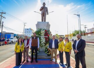 Conmemoró Alcalde Carlos Peña Ortiz Aniversario de la Expropiación Petrolera con la Sección 36