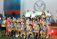 Con gran éxito inaugura Dámaso Anaya el estatal de la Copa Kama’s de fútbol