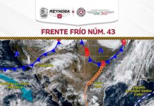 Regresa temperatura fresca y probabilidad de lluvia por Frente Frío Número 43