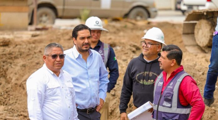 Supervisó Carlos Peña Ortiz rehabilitación de puente en Hacienda Las Fuentes