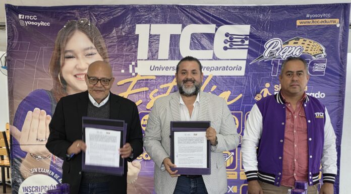 Firma ITCC convenio con SMTA Capítulo Noreste.