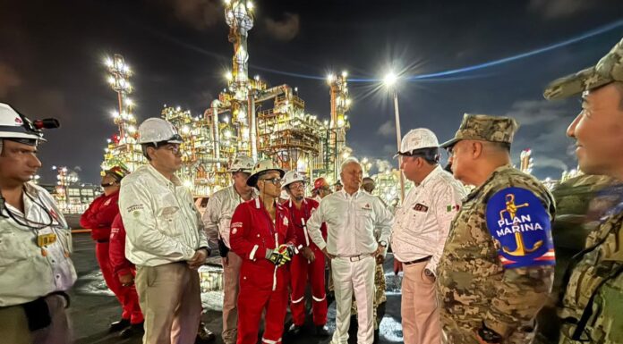 Pemex informa sobre incidente de la Refinería Olmeca