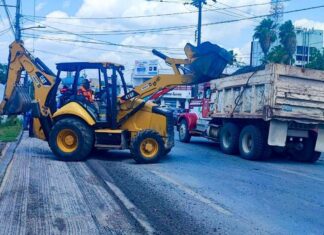 Rehabilitó Gobierno de Reynosa pavimento de la calle José de Escandón