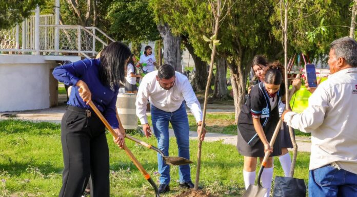 Participaron estudiantes reynosenses en Jornada Nacional de Tequios en Espacios Naturales